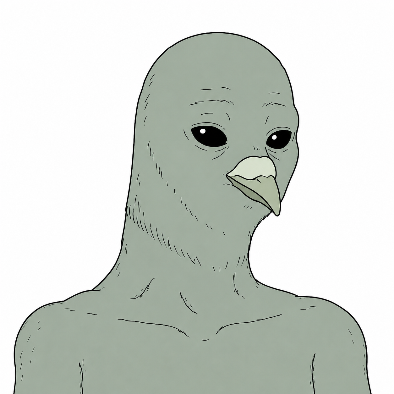 Pigeon Alien